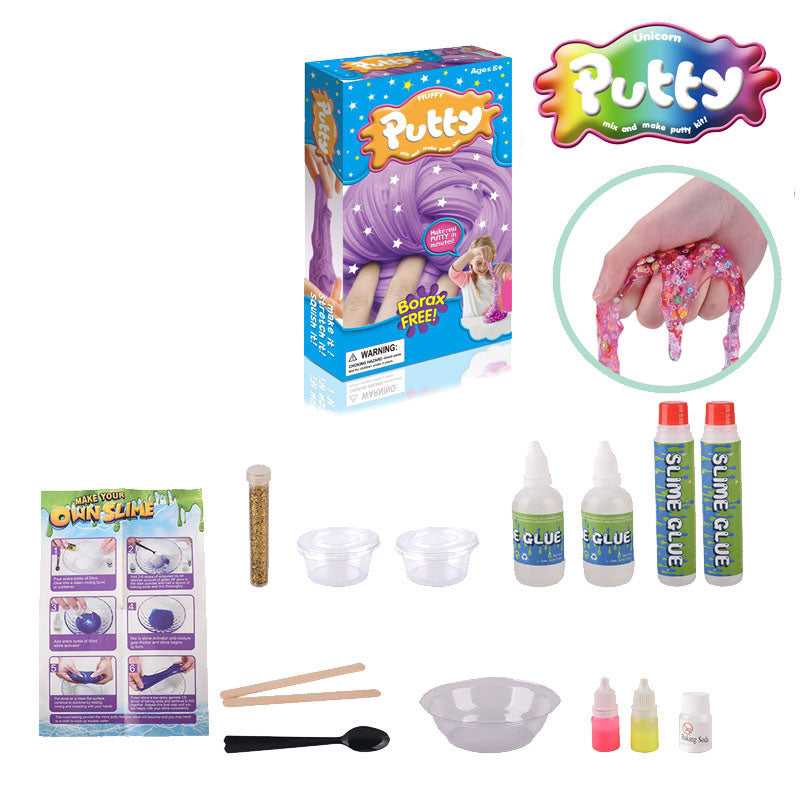 Set de slime Putty Blue