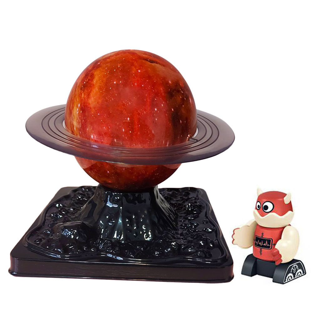 Világító bolygó a kis szörnyetegnek, piros, Raya Toys