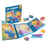 Магнитен Пъзел 2в1 Динозаври 2х20 Части Raya Toys