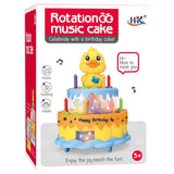 Raya Toys zenélő torta kék kacsával