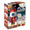 Raya Toys rakétajáték pálcikákkal, piros