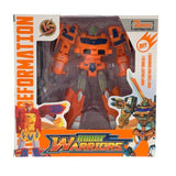 Raya Toys Narancssárga Transzformersz Robot