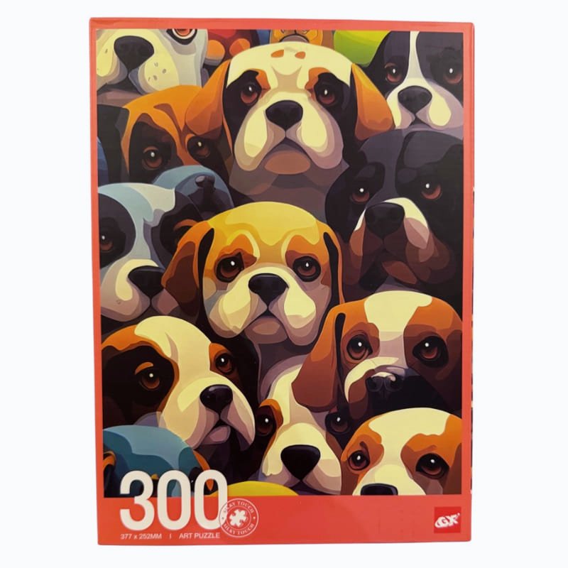 Puzzle Kiskutyák 300 db. Raya Toys