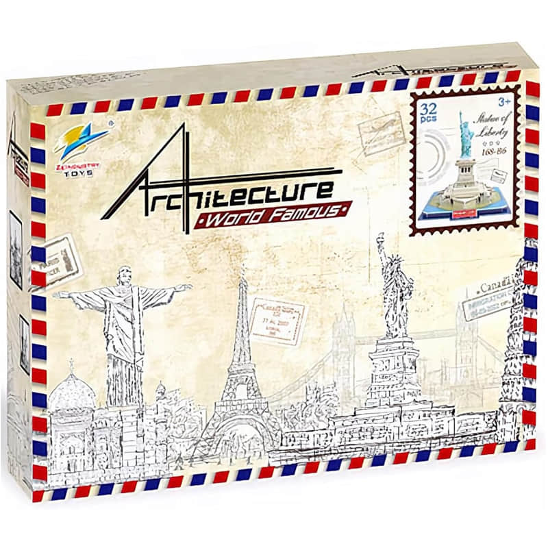 Raya Toys Sztereó Puzzle Szabadság Szobor