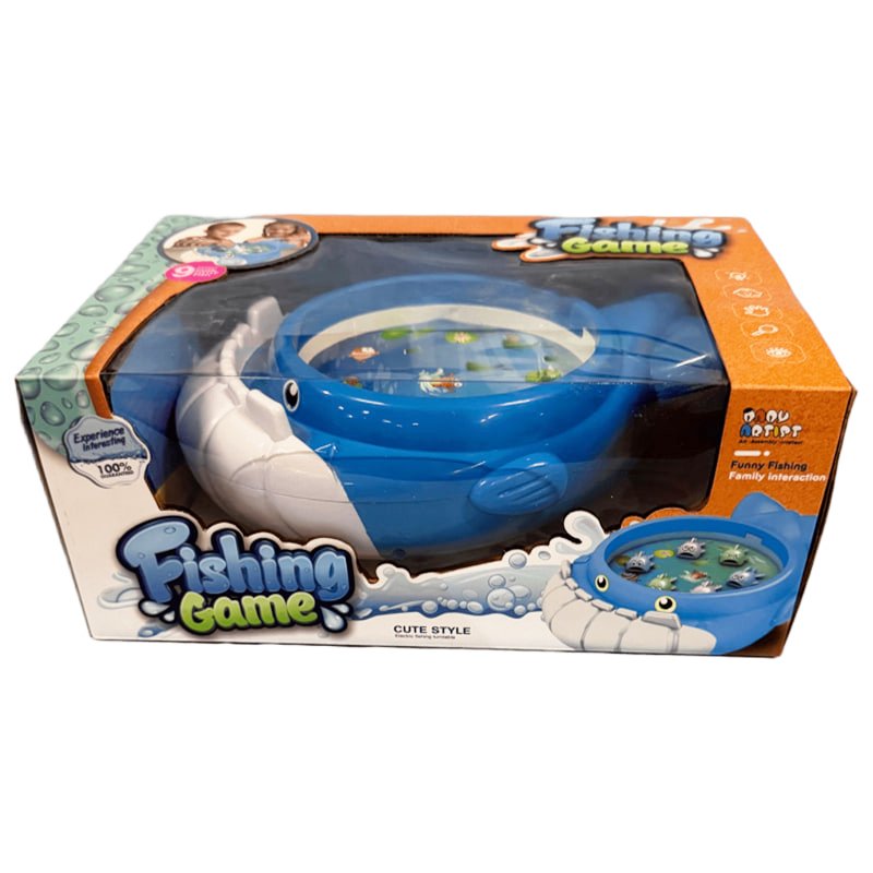 Fishing Musical Blue Whale Raya Toys