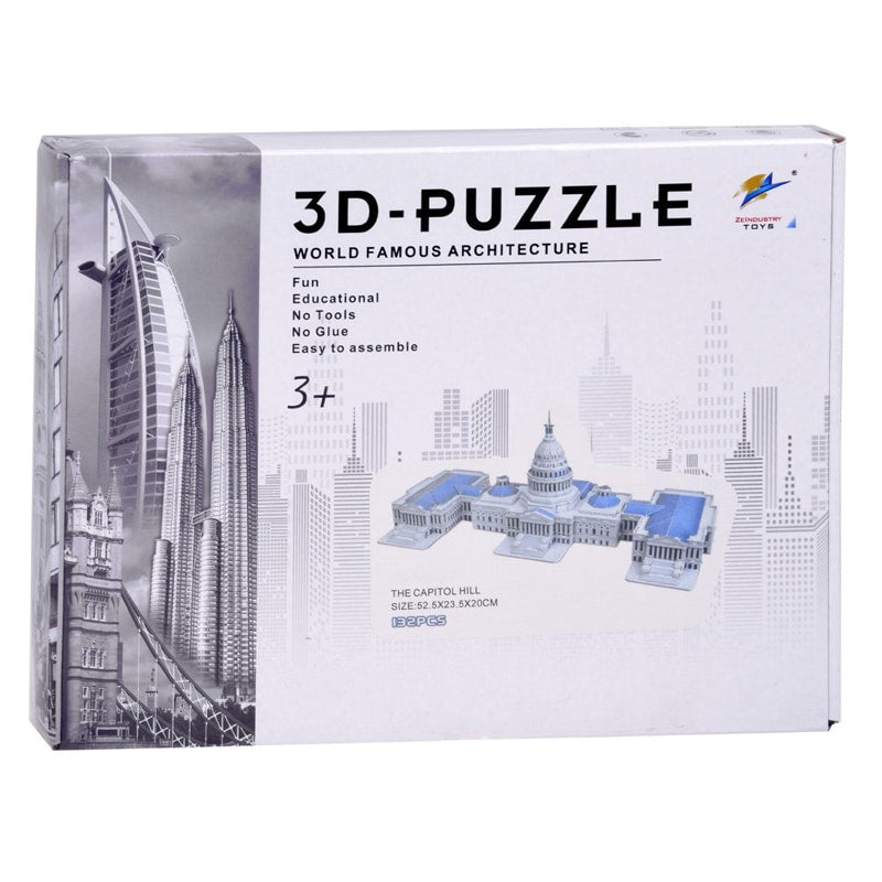 Sztereó puzzle, kongresszusi, Raya Toys