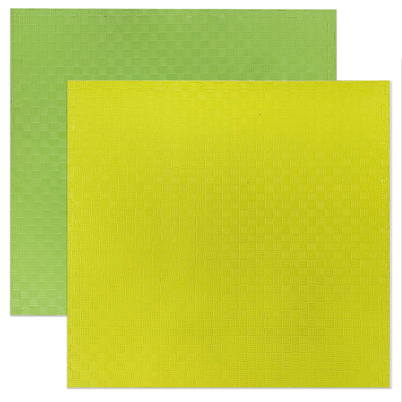 Dunap.puzzle 100*100*2,0 cm sárga zöld Raya Toys