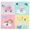 Szivacspuzzle Pasztell Babapuzzle 60*60*1cm 4 db Raya Toys