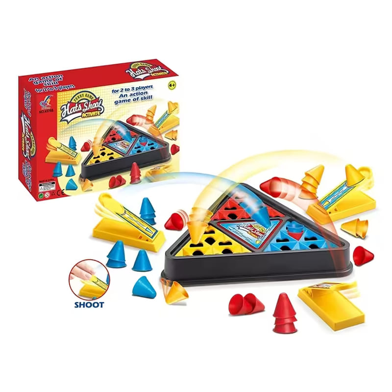 Настолна Игра Изстрелване На Шапки Raya Toys