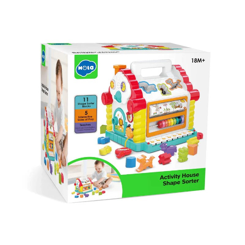 Casă cu forme Hola Toys