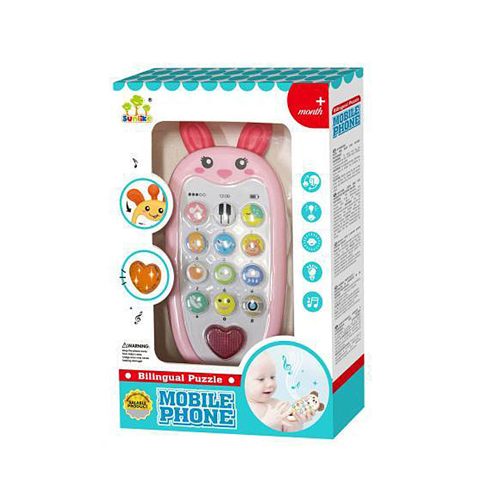Бебешки Телефон Заек Raya Toys