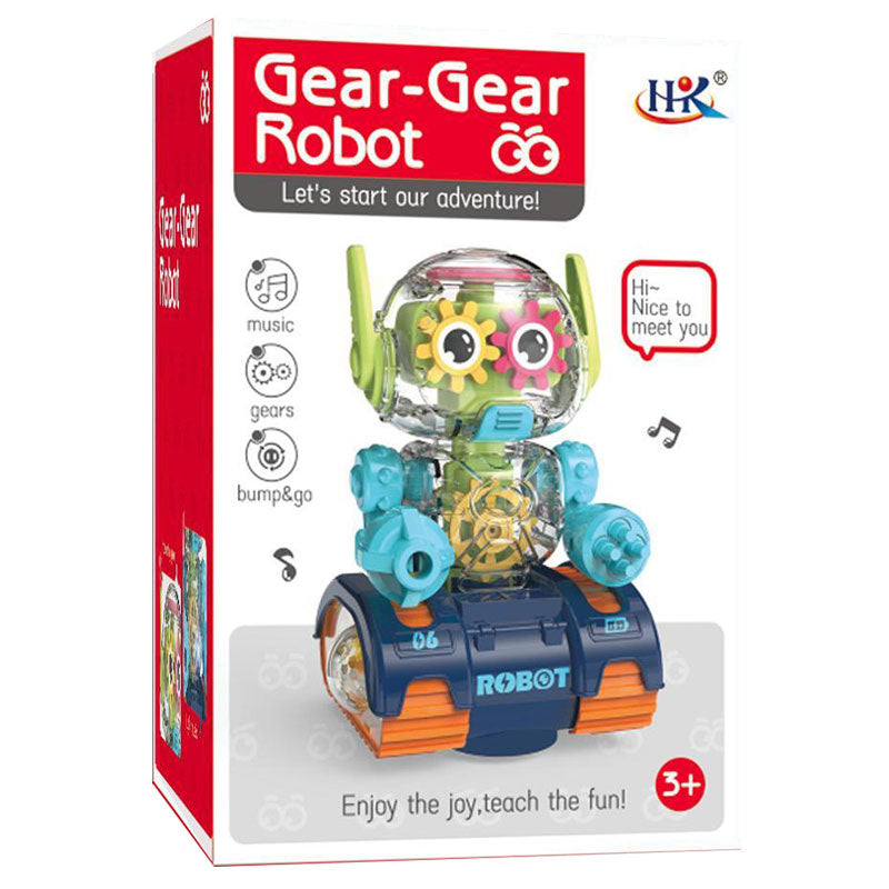 Робот На Батерии Син Raya Toys