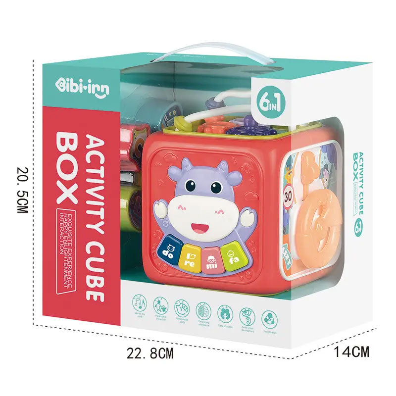 Raya Toys Koral Activity Kocka 6 az 1-ben Elemmel Működő