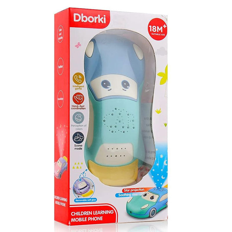 Raya Toys kék telefon autó fényszóróval