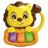 Бебешко Музикално Пиано Лъвче Жълт Raya Toys
