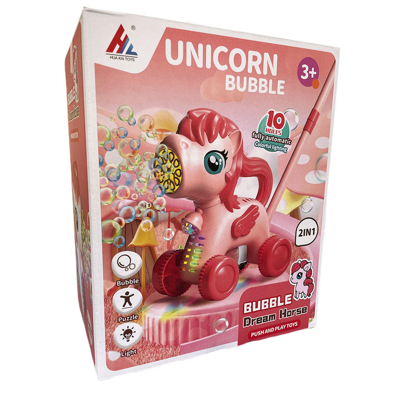 Raya Toys Ló Szappanbuborék tolható