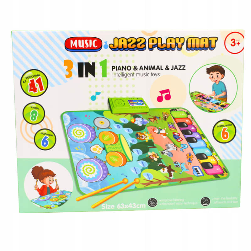 Бебешко Килимче С Пиано И Барабани Raya Toys