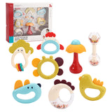 Raya Toys bébi csörgő készlet, 8 darabos