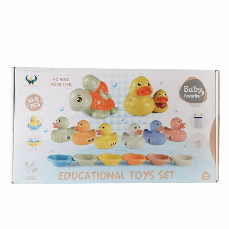Комплект За Баня Патета И Костенурка С Лодки Raya Toys