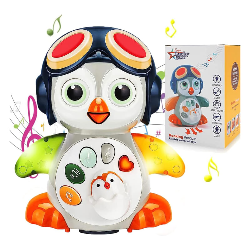 Бебешко Интерактивно Пингвинче Raya Toys