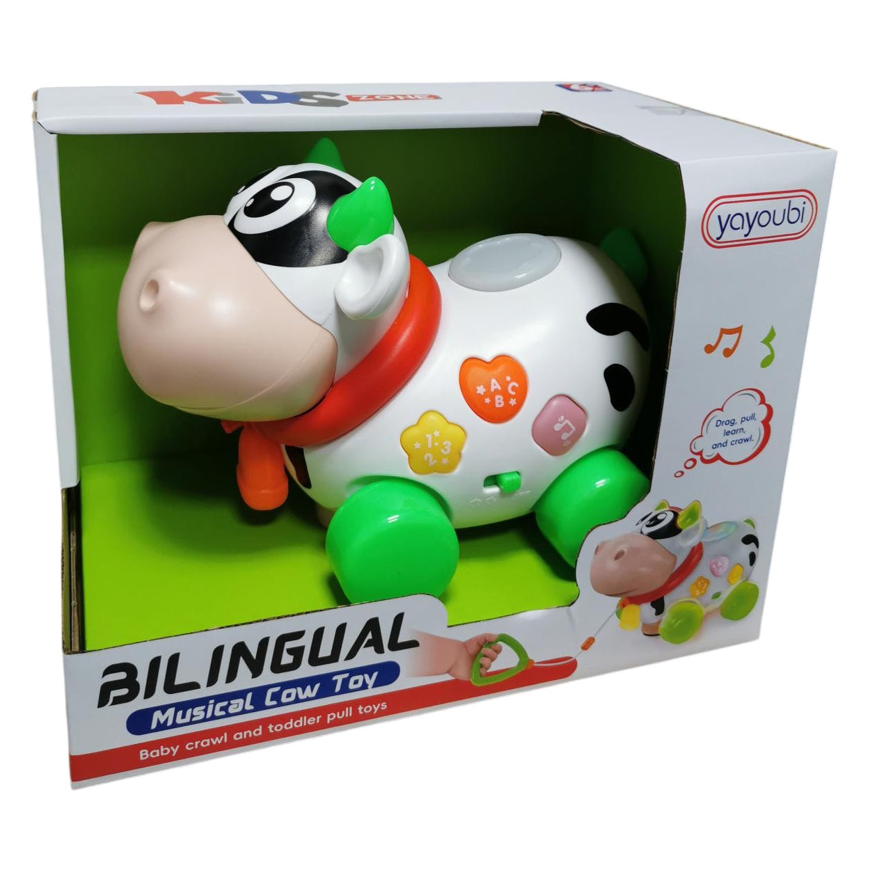 Raya Toys Húzható Zenélő Tehénke
