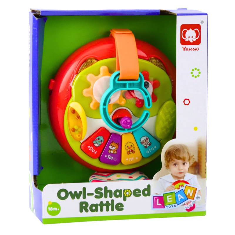 Бебешко Пиано Сова Raya Toys