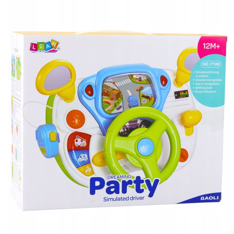 Бебешко Музикално Воланче На Батерии Raya Toys