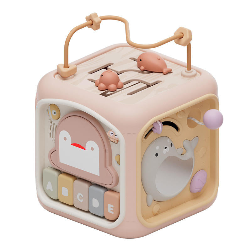 Образователен Куб Активити Розов Raya Toys