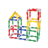 Mágneses építőjáték, 124 darabos, Raya Toys