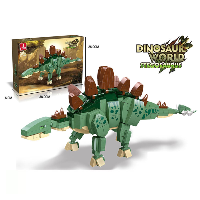 Stegosaurus építőjáték 322 darabos Raya Toys