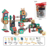 Raya Toys Golyópálya építőjáték, 226 db-os