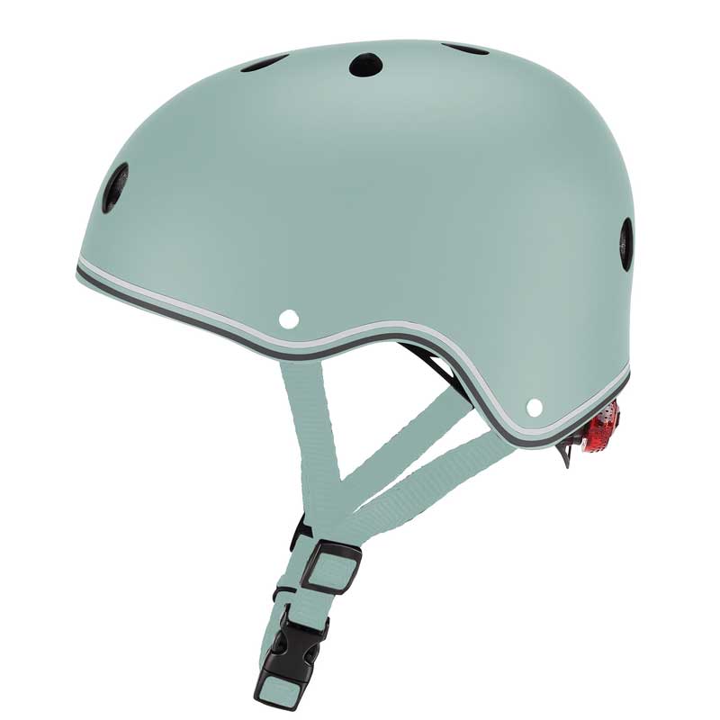 Детска Каска За Колело И Тротинетка Primo Lights Xs S (48 53cm) Зелена Globber