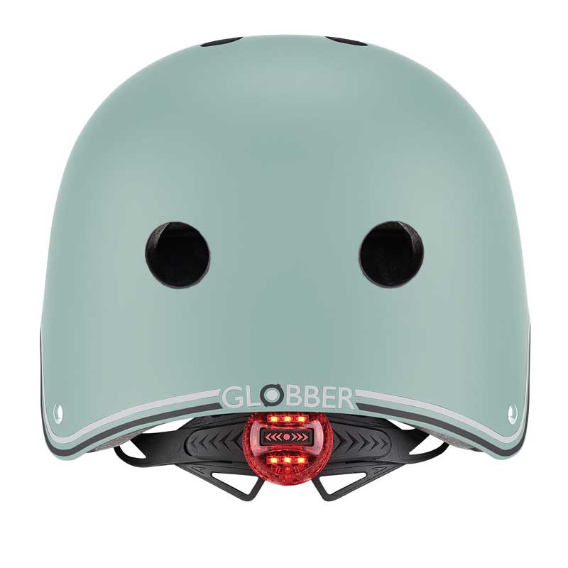 Детска Каска За Колело И Тротинетка Primo Lights Xs S (48 53cm) Зелена Globber