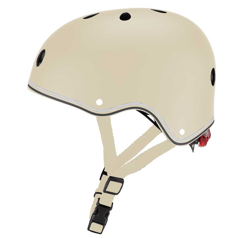 Детска Каска За Колело И Тротинетка Primo Lights Xs S (48 53cm) Бежова Globber