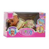 Raya Toys rózsaszín baba mászó és járó Bat.