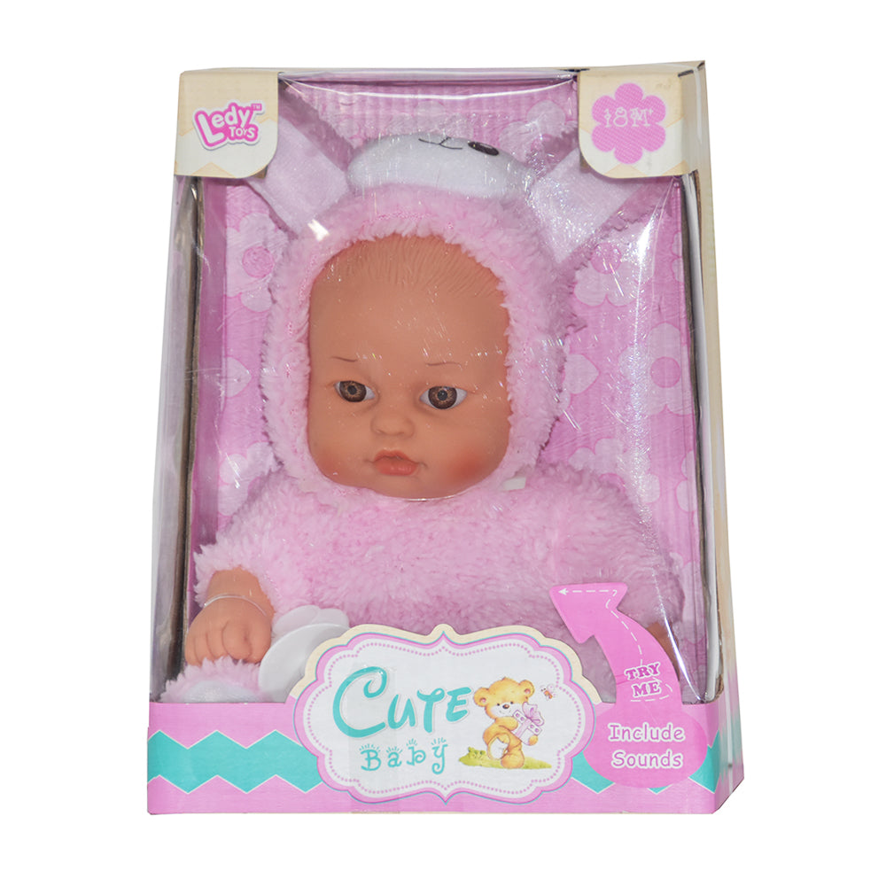 Бебе Зайче Със Звуци Raya Toys