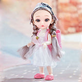 Raya Toys rózsaszín tündérbaba, 16 cm