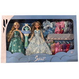 Raya Toys Babaszett Ruhákkal, 2 db-os