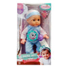 Бебе 14 Инча Пишкащо С Аксесоари Син Raya Toys