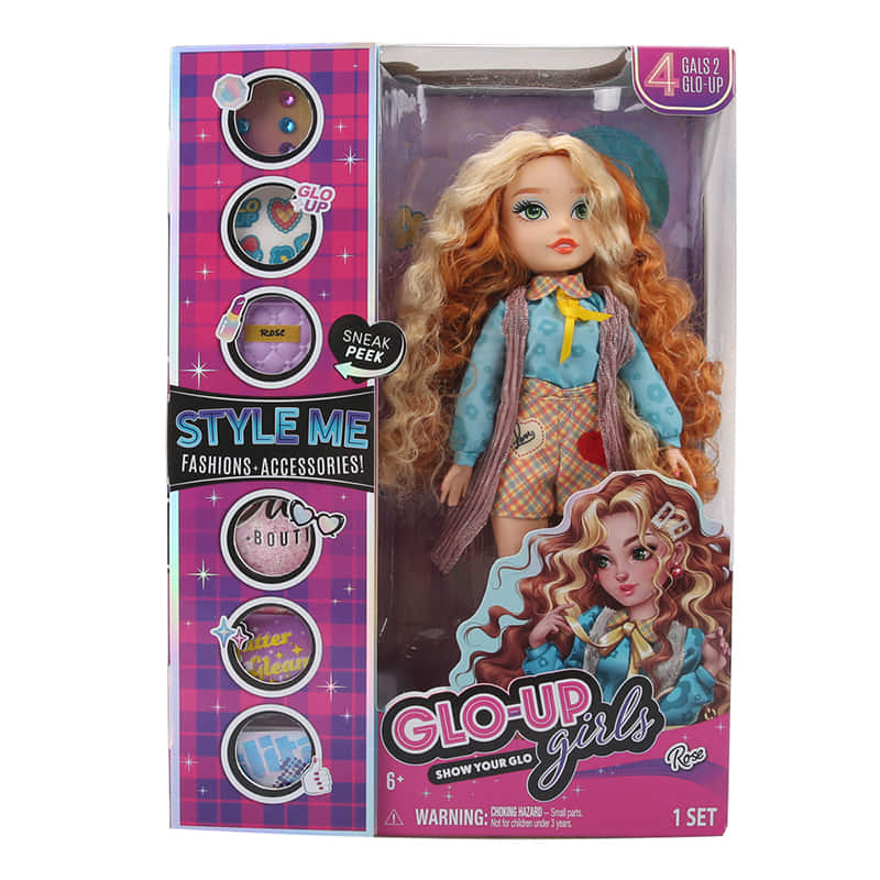 Glo Up Girls Кукла С Аксесоари Rose Raya Toys