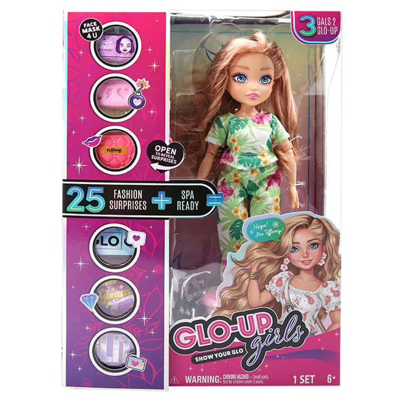 Glo Up Girls Кукла Spa С 25 Аксесоара Tiffany Raya Toys