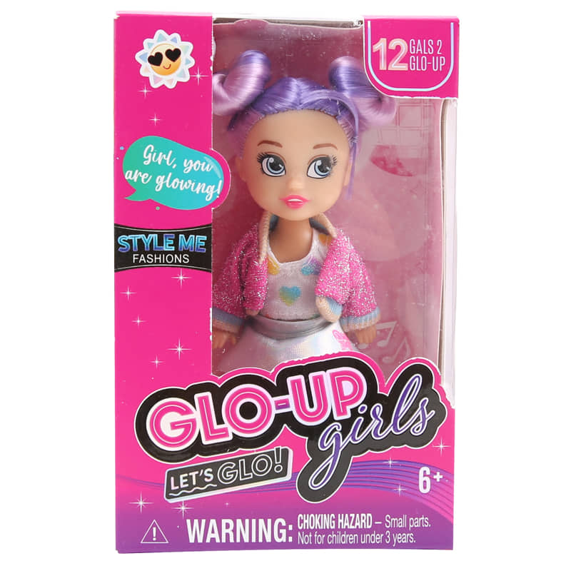 Glo Up Let`s Glo! Мини Кукла Sadie B Raya Toys
