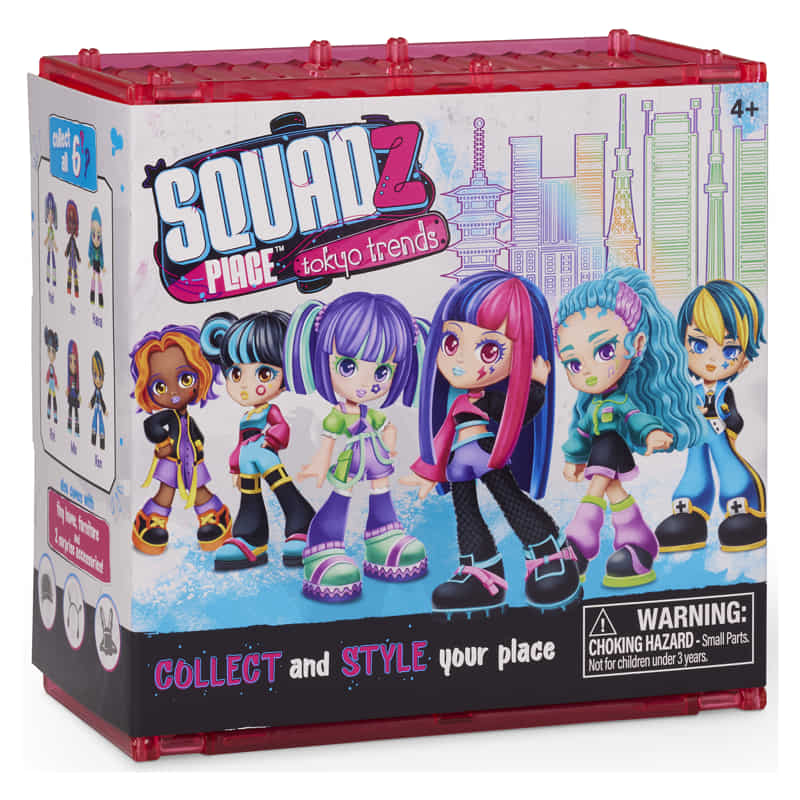 Squadz Place Кукла С Обзавеждане Лилав Jun Yuki Raya Toys