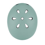 Детска Каска За Тротинетка Go Up Lights, Xxs Xs (45 51cm) Зелена Globber