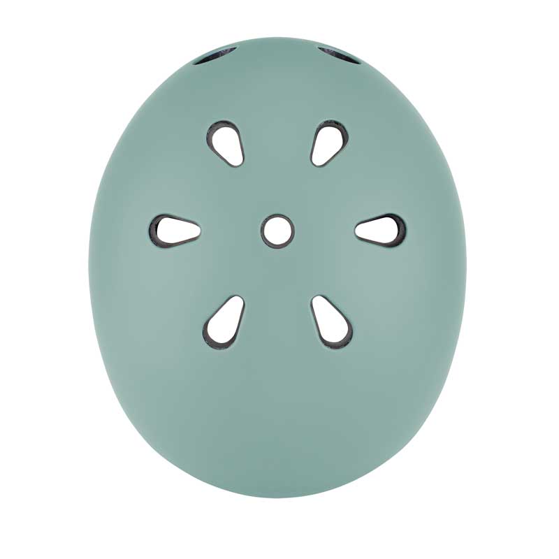 Детска Каска За Тротинетка Go Up Lights, Xxs Xs (45 51cm) Зелена Globber