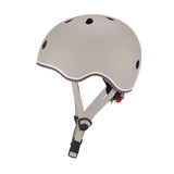 Детска Каска За Тротинетка Go Up Lights, Xxs Xs (45 51cm) Сива Globber