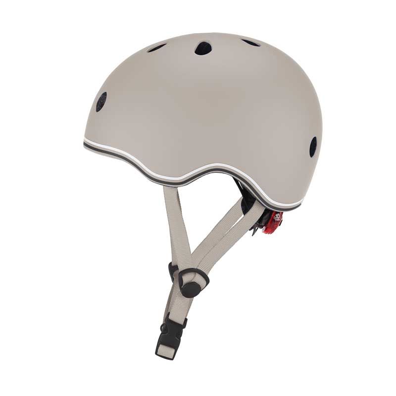 Детска Каска За Тротинетка Go Up Lights, Xxs Xs (45 51cm) Сива Globber