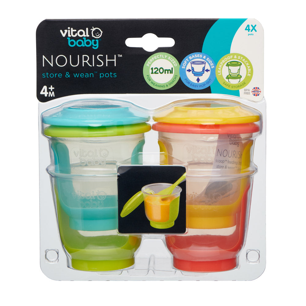 Recipiente alimentare 120ml Vital Baby