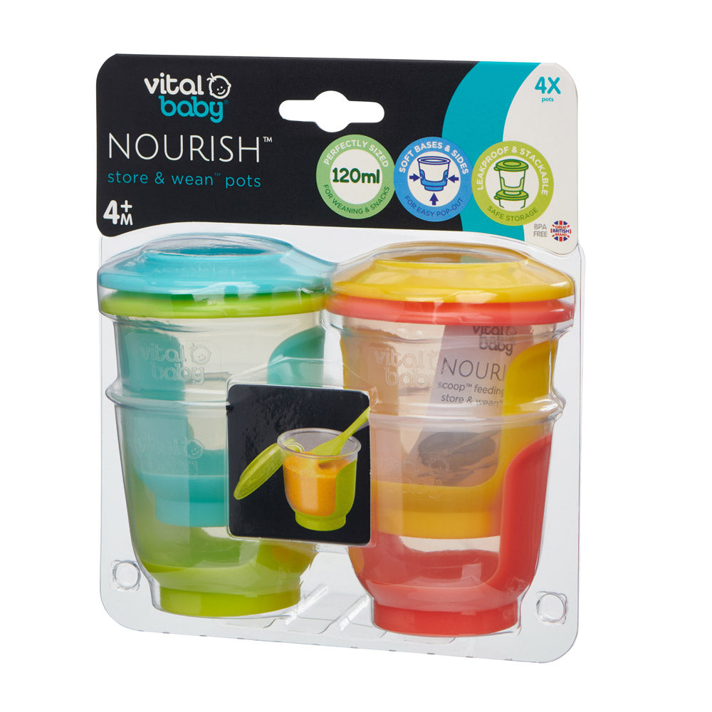 Recipiente alimentare 120ml Vital Baby