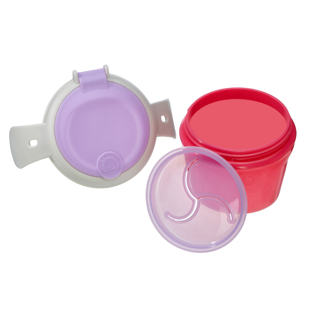 Bol de hrănire anti-vărsare Purple Vital Baby